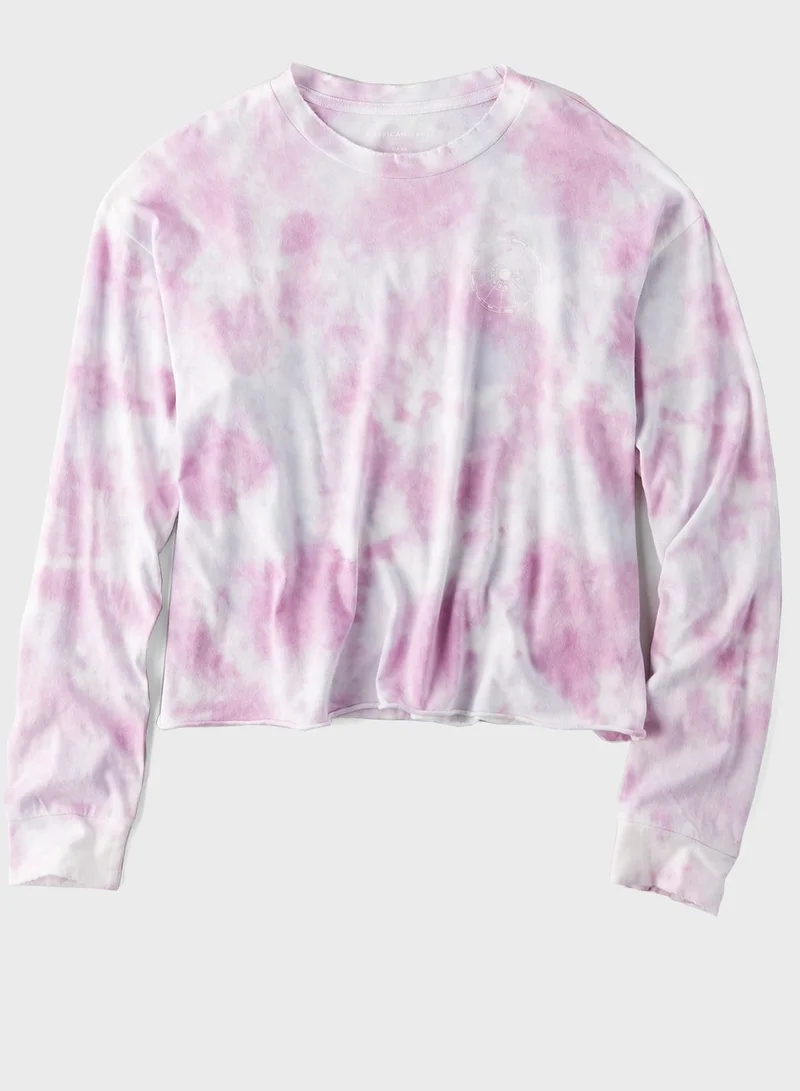 American Eagle Tie Dye Sweatshirt