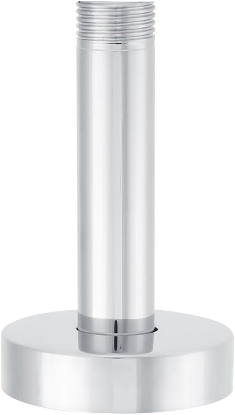 Top Shower Arm, Plated Bathroom Shower Accessory, Easy Installation G1/2in Stainless Steel Arm for Concealed - Image 1