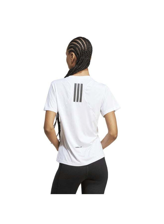 Adidas adidas W LM G T White Training T-SHIRTS for Women - 2XS - Image 2