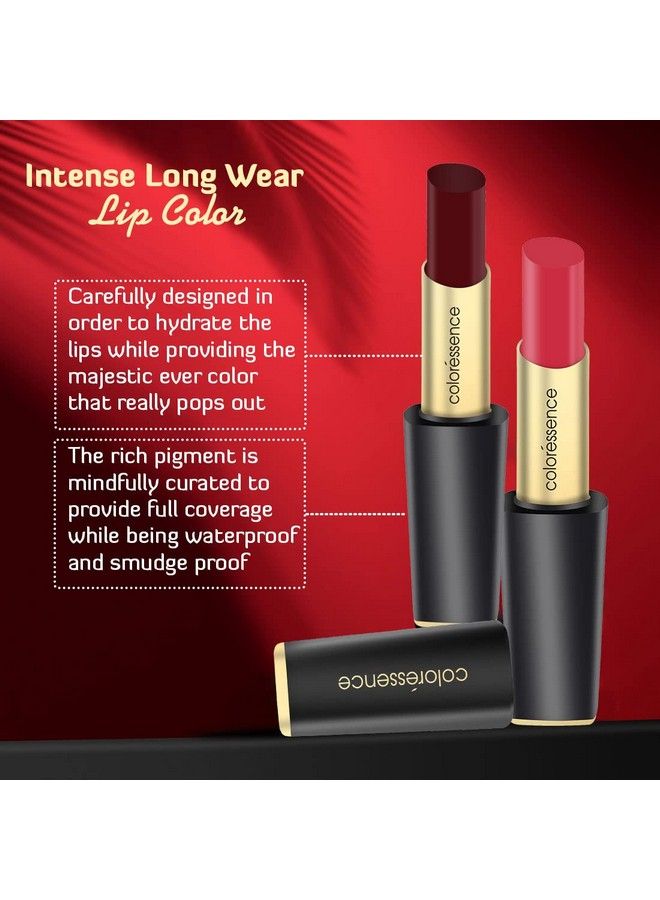 Coloressence أحمر شفاه لامع مرطب يدوم طويلاً غير لاصق بلون التوت البري - Image 3