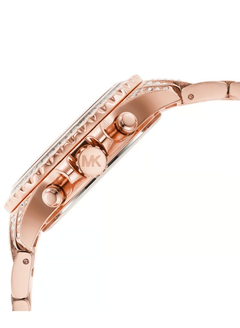 MK 7235 Everest Chronograph Watch for Women - Image 3