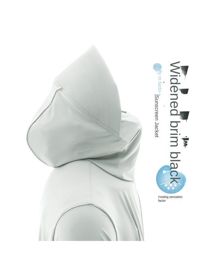 camel Upf50+ High Uv Protection Cooling Sun Shirt For Men - Quick-dry Ice Feel Anti-uv Skin Jacket - Image 5