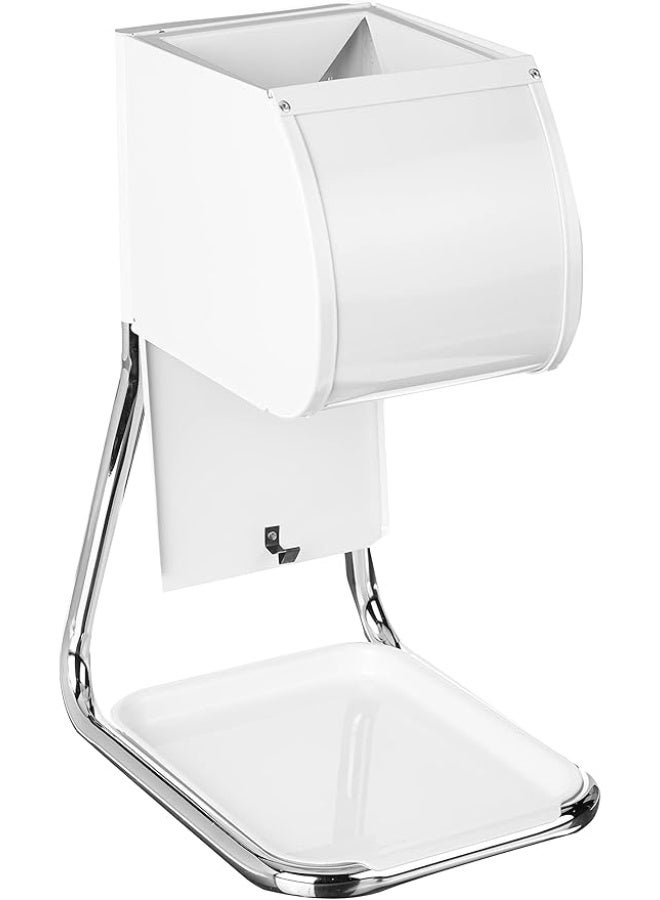 Dispense-Rite BCDS-BFL Iber Cream Cone Dispenser – White | Desktop Cone Dispenser for Smooth, Easy Cone Distribution | Durable, Sleek Countertop Dispenser for Ice Cream Shops & Food Service - Image 3