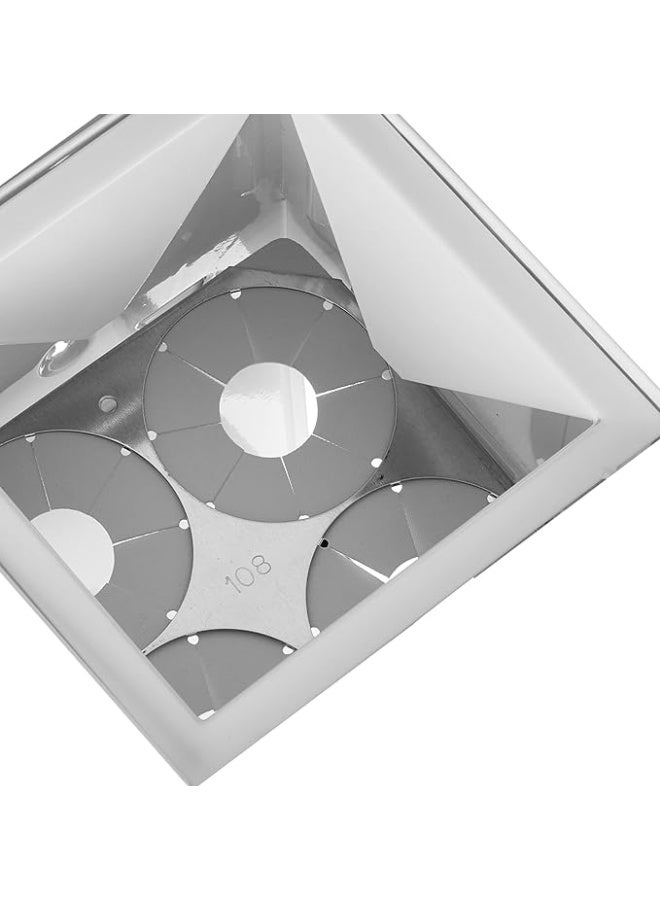 Dispense-Rite BCDS-BFL Iber Cream Cone Dispenser – White | Desktop Cone Dispenser for Smooth, Easy Cone Distribution | Durable, Sleek Countertop Dispenser for Ice Cream Shops & Food Service - Image 5