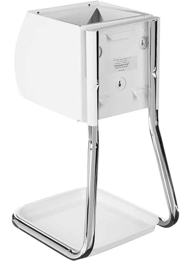 Dispense-Rite BCDS-BFL Iber Cream Cone Dispenser – White | Desktop Cone Dispenser for Smooth, Easy Cone Distribution | Durable, Sleek Countertop Dispenser for Ice Cream Shops & Food Service - Image 4