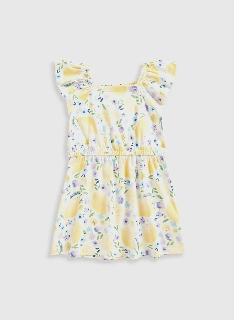 mothercare Lemon Print Dress