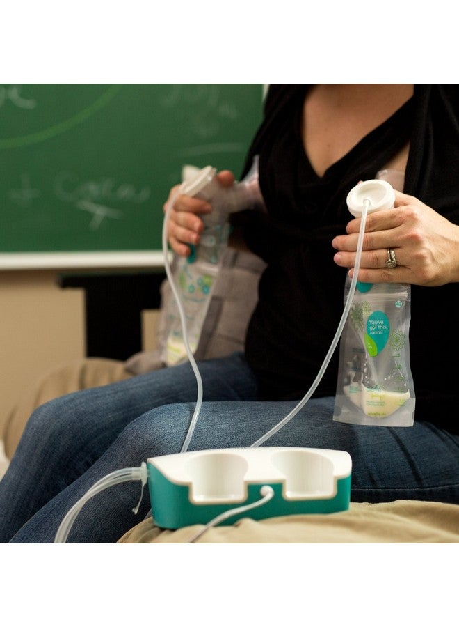 Evenflo Feeding Advanced Breast Milk Storage Bag Adapters for Breast Pumps (Pack of 2) - Image 5