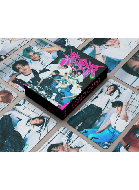55PCS Stray Kids new album ROCK STAR Lomo Card