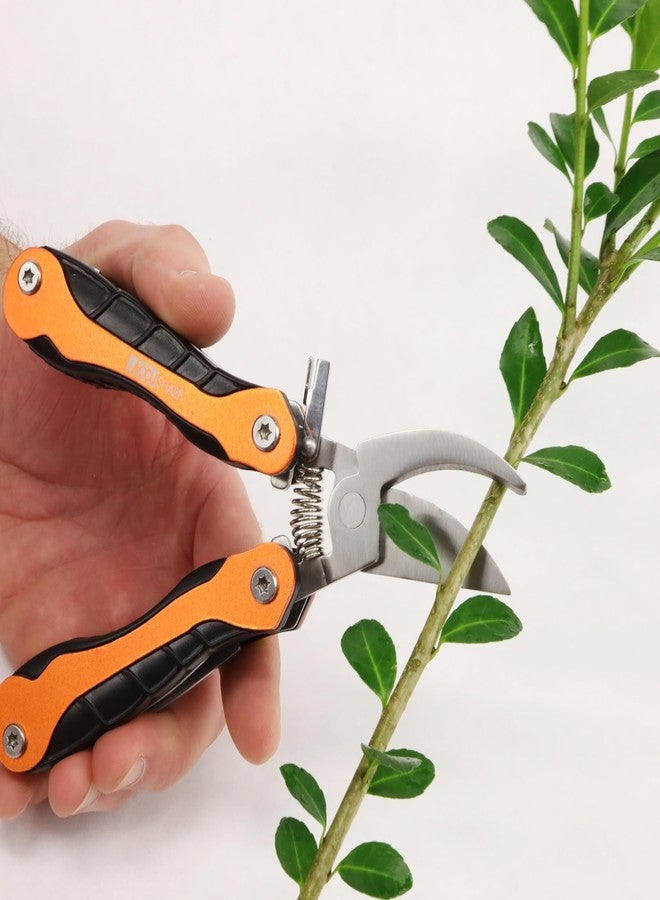 AccuSharp Sportsman's 11-in-1 Multitool with H& Pruner/Clippers, Portable, Foldable & Compact Multipurpose Tool Shear for Outdoor Use, Gardening, Hunting, Fishing, Hiking, Survival & Camping - Image 3