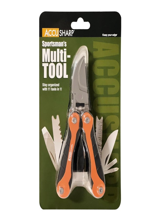 AccuSharp Sportsman's 11-in-1 Multitool with H& Pruner/Clippers, Portable, Foldable & Compact Multipurpose Tool Shear for Outdoor Use, Gardening, Hunting, Fishing, Hiking, Survival & Camping - Image 4