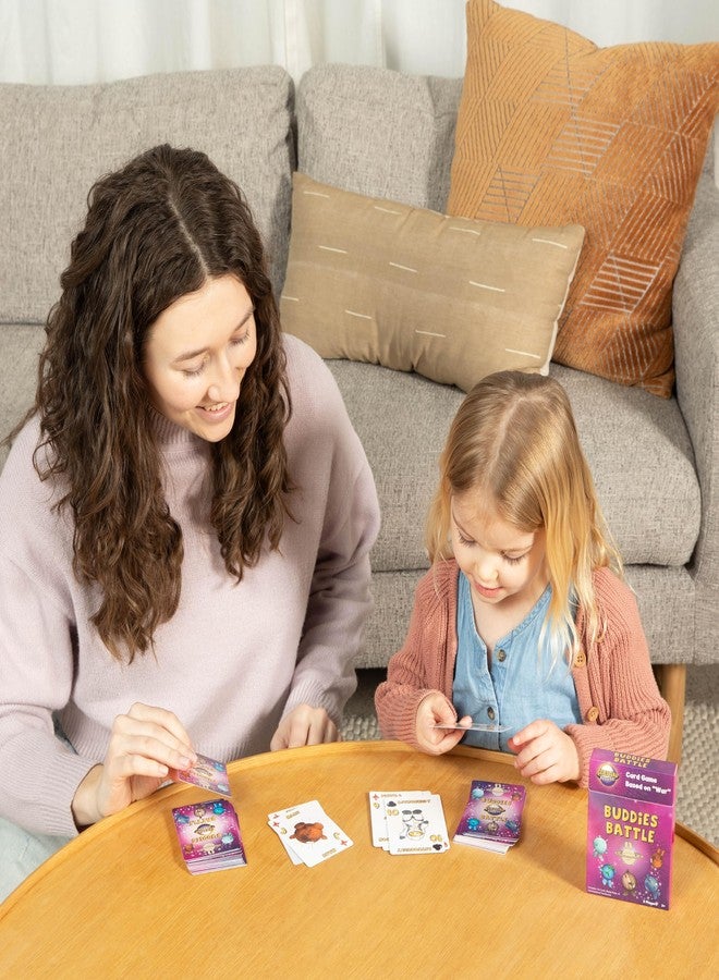 Celestial Buddies War Classic Card Game - Full 52 Card Deck, Fun for 2-4 Players, Kids Ages 3+ - Game Nights and Family Gatherings - Great Gift for Travel, Rainy Day Activities, Classrooms - Image 3