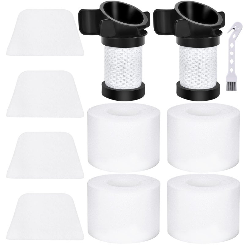 Leadaybetter Filter Replacement for Shark IONFlex IF201 DuoClean X30 X40 F60 F80 IC205 IF200 IF202 IF205 IF251 IF252 IF281 IF282 IF285 IR100 IR70 UF280 Cordless Vacuum Part XPREMF100 XPSTMF100