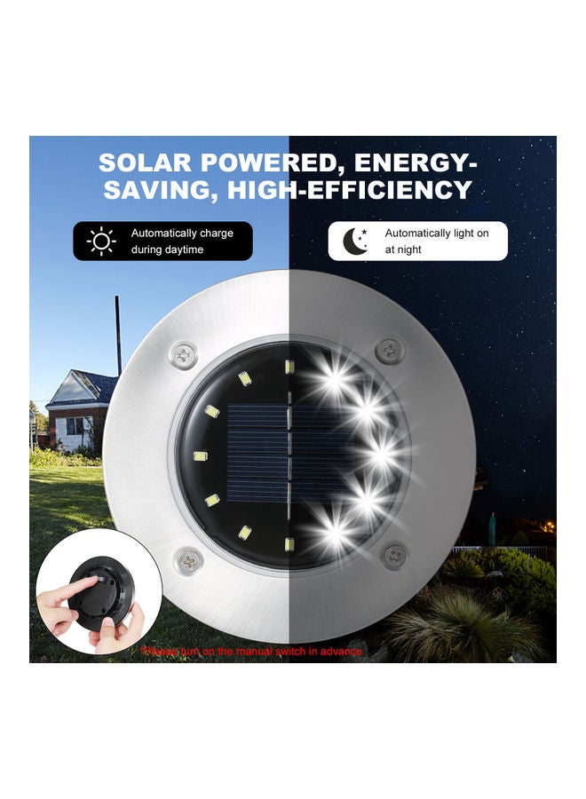 نيبمينينت شريط إضاءة LED زينة للأماكن الخارجية يعمل بالطاقة الشمسية أبيض بارد - Image 4