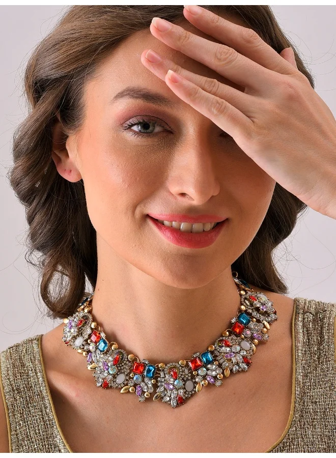 SOHI Evening Artificial Necklace Jewellery