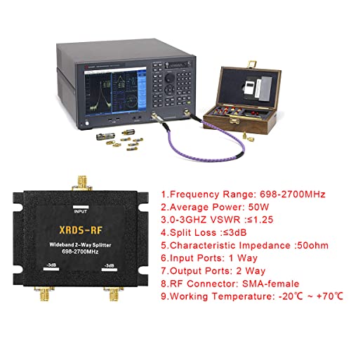 XRDS -RF Wide-Band 2 Way Splitter-3dB SMA Female-50 Ohm Cellular Signal Splitter for 4G/LTE System by XRDS-RF - Image 3