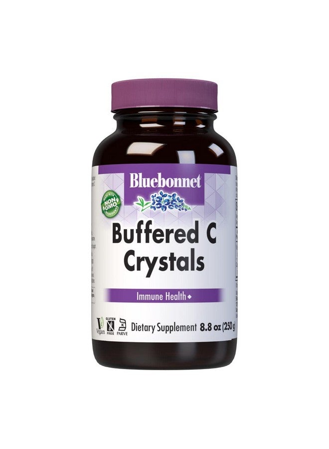 Bluebonnet Nutrition Buffered C Crystals, Buffered Vitamin C Powder, for Immune Health, for Antioxidant Protection, Soy Free, Gluten Free, Non-GMO, Kosher, Dairy Free, Vegan, Powder, 8.8 oz (250 g) - Image 1