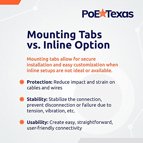 PoE Texas 12 Volt PoE+ - IEEE 802.3at - Splitter Splits Power Over Ethernet to 12v DC & Gigabit Data with Opto-Isolation Protection for 12v 25w Devices, Tablets, Single Board Computers, PTZ Cameras - Image 5