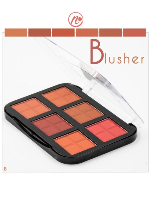 PaletteBlusher Powder Nude Colors