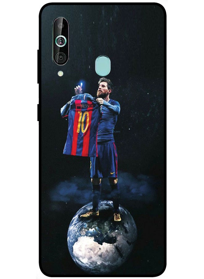 EYE CATCH Protective Case Cover For Samsung Galaxy A60 Smart Series Printed Protective Case Cover for Samsung Galaxy A60 Messi - Image 1