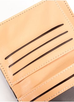 The Black Pearl Accessories Leather Flip Wallet & CardHolder with 9 Pockets and Zipped Pocket Flowery Black  - Image 3