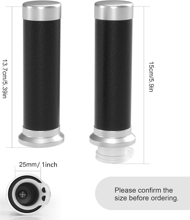 Areyourshop Motorcycle 1 inch Hand Grip 25mm - Image 2