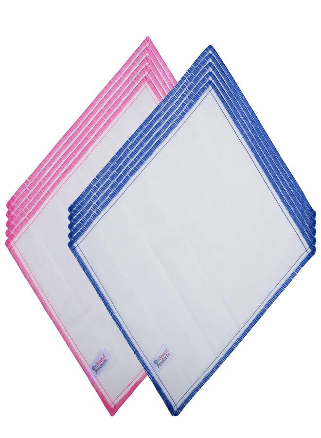 OnBrand Naturally Wood Fiber Cleaning Cloth, Microfiber Cleaning Cloths, 10 Pcs (12" x 10.7" Each), 8 Layers High-Density Super Absorbing Dish Cloths, Reusable General Kitchen Towel - Image 1