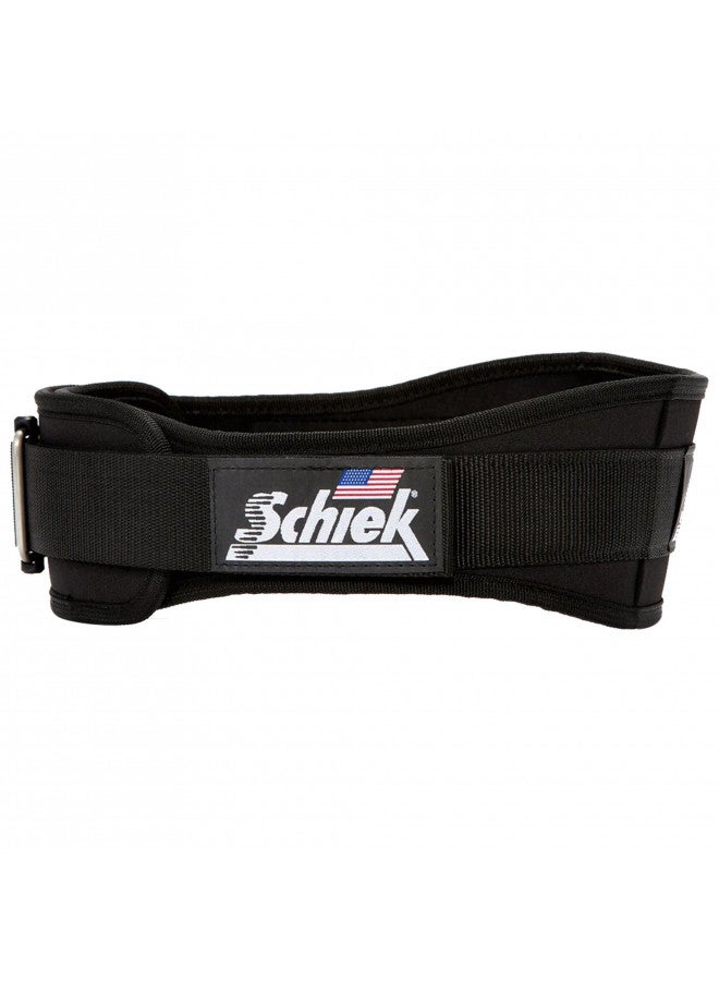 Schiek Schiek Sports 2004 Lifting Belt - 4.75" Inch Lower Back Support for Power Lifting - Heavy Duty One Way Buckle System - Image 1