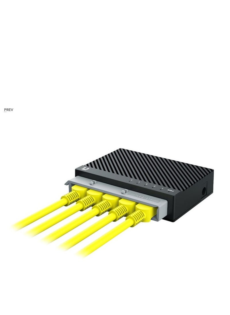 Netis 5 Port Gigabit Ethernet Switch, 5 P* 10/100/1000, unblocking, Stonet - ST3105GC  - Image 4