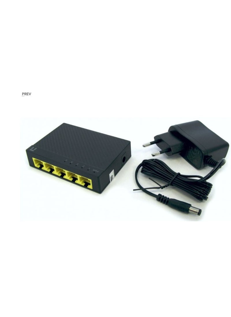 Netis 5 Port Gigabit Ethernet Switch, 5 P* 10/100/1000, unblocking, Stonet - ST3105GC  - Image 3