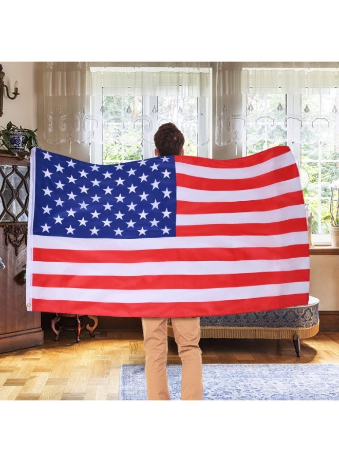 USA Flag 3×5 Ft – Polyester Banner with Grommets for Outdoor & FIFA World Cup 2026 Decor ⚽🇺🇸 - Image 5