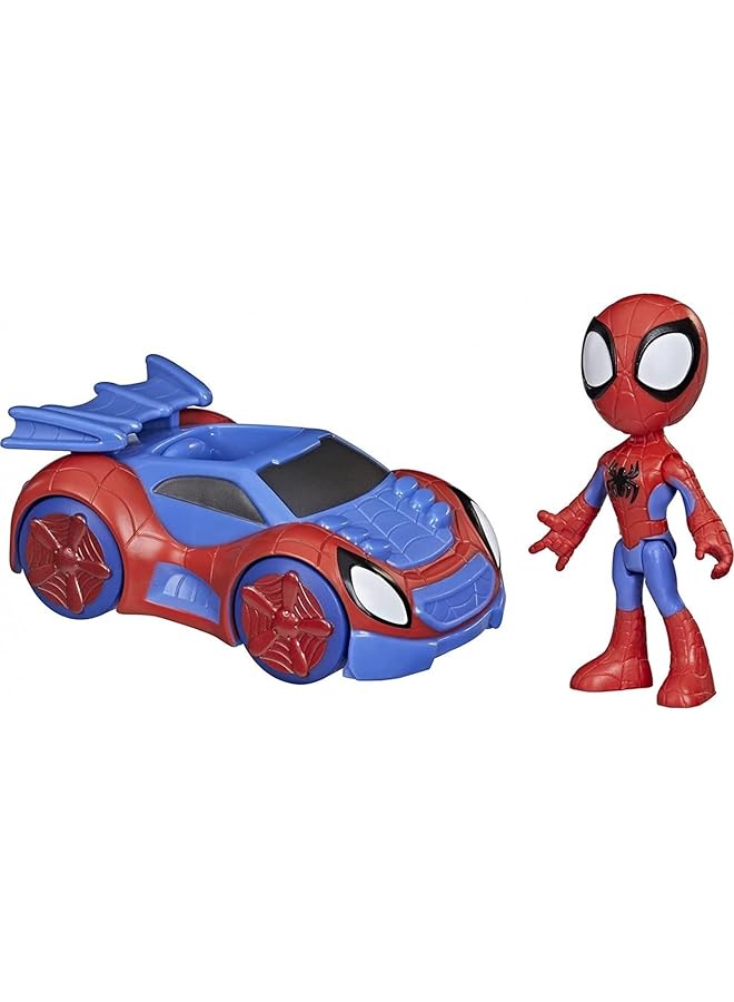 SPIDERMAN Action Figure Web Crawler Vehicle For Kids Ages 3 Up - Image 1