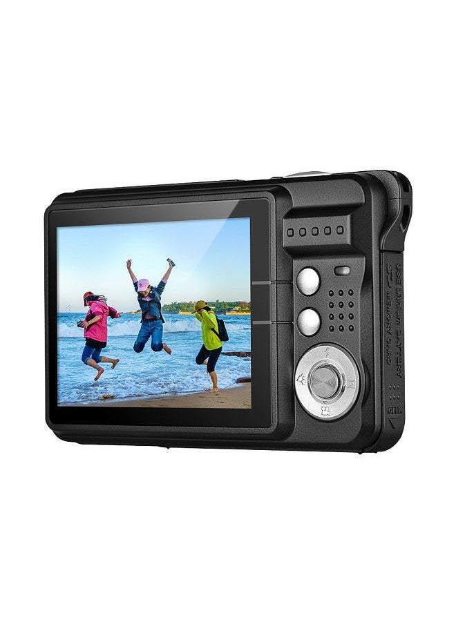 Generic - Portable 1080P Digital Camera Video Camcorder 48MP Anti-shake 8X Zoom 2.7 Inch LCD Screen Face Detact Smile Capture Built-in Lithium Battery with Carry Bag Wrist Strap for Kids Teens - Image 1
