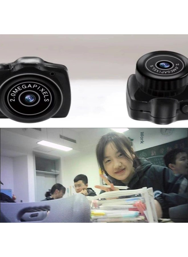 Photographable Necklace Camera Campus HD Ccd Small Camera Student Party Campus Travel Record Life Photo-Color:White Y20  - Image 4