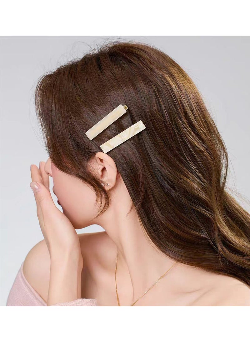 【مجموعة 7 قطعة】 مجموعة ملابس شعر للنساء، خواتم شعر للنساء، رباطات شعر نسائية، بسيطة وعصرية، هدية - Image 2