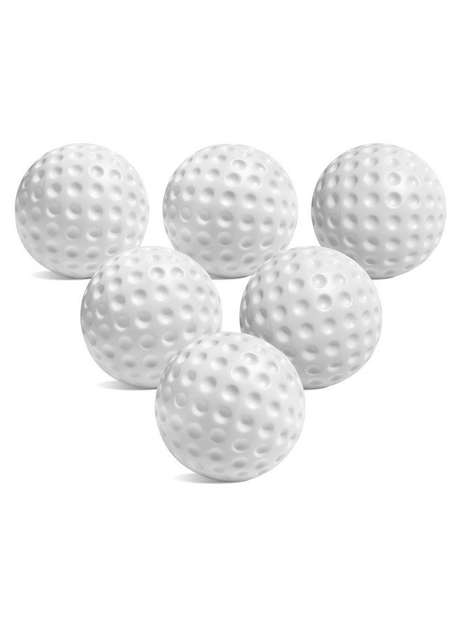 Botabee Kids Golf Set Toy - Toddler & Little Kids Replacement Golf Ball 2" - for Little Tikes Baby Golf Clubs - Pack of 6 - Oversized Ball Toy - Plastic Golf Balls for Beginners or Kids 3+ Years - Image 1