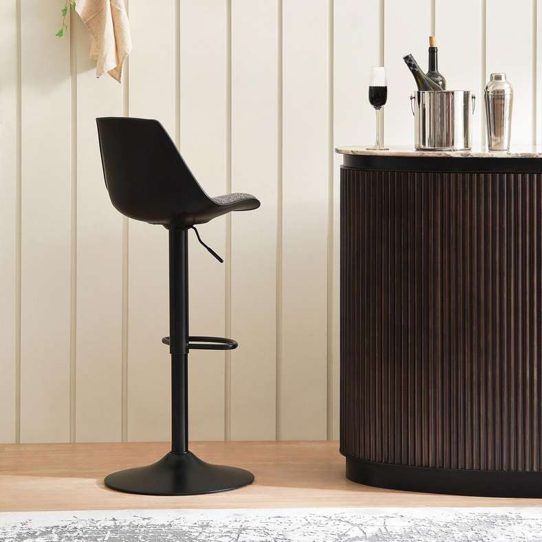 Pan Home COLSON BAR STOOL - BROWN - 022ZQF1900007 - Image 3