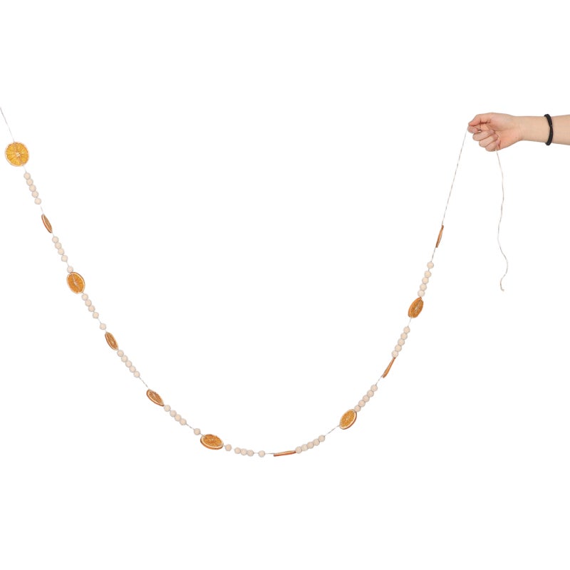 Garland Hanging Decorations - Rustic Dried Beads Ornament for Table Holiday Party 30m - Image 3