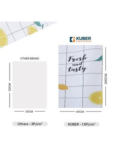 Kuber Industries Pet Wallpaper For Walls In Kid’S Room And Kitchenselfadhesive Oilproof Heat Resistant And Waterproof I Diy Designer Wall Sticker I Set Of 2 Rolls 60Cmx300Cm (Pack Of 1)  - Image 2