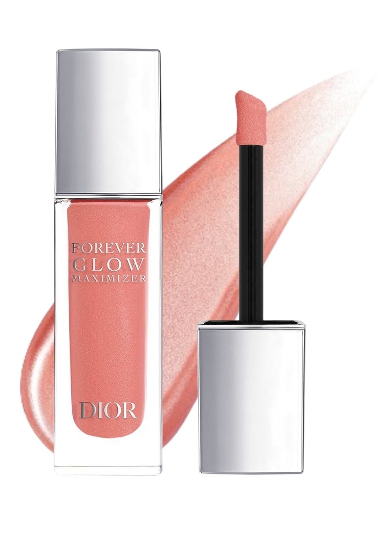 Dior Addict Dior Forever Glow Maximizer Longwear Liquid Highlighter Rosy - a Blush Pink  0.37 / 11 ml  - Image 1