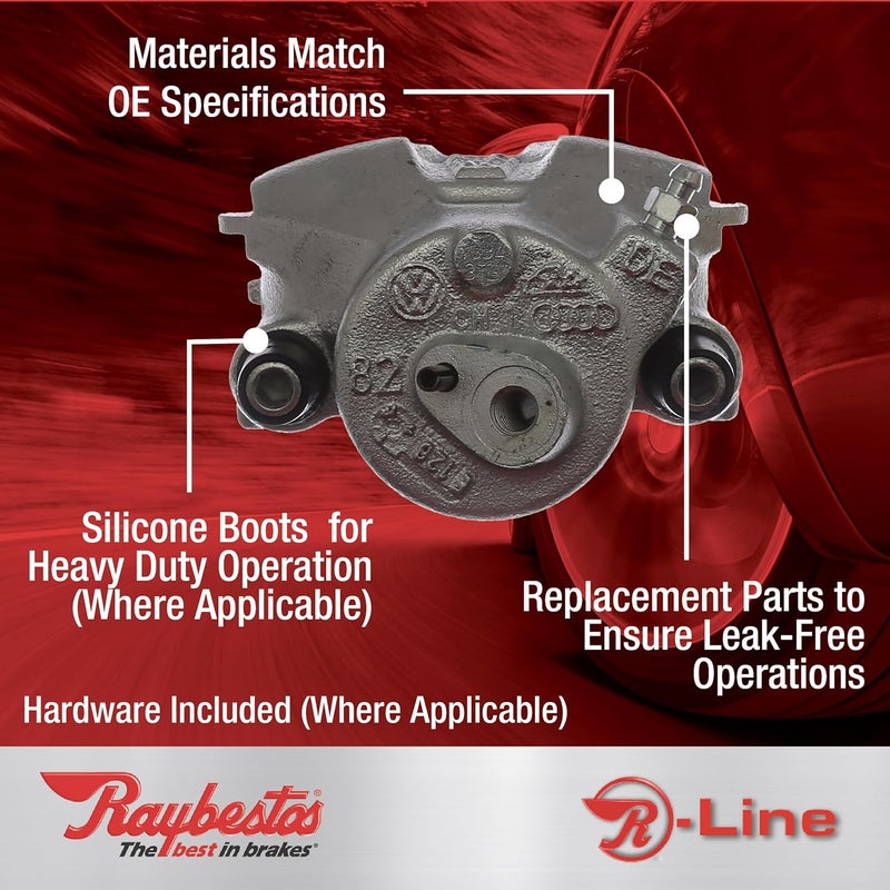 Raybestos FRC7007 Professional Grade Remanufactured Semi-Loaded Disc Brake Caliper - Image 2
