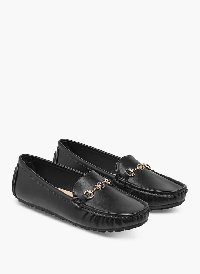 فلورا بيلا من شو إكسبرس Women Metal Accent Slip-On Loafers