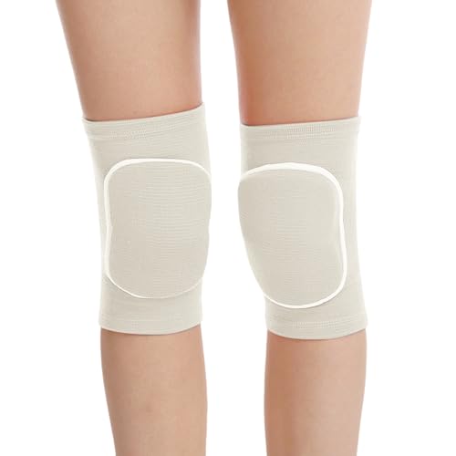 JUMISEE Kids Knee Pad, Anti-Slip Padded Sponge Knee Brace Breathable Flexible Elastic Knee Support for Football Volleyball Dance Skating Basketball Sports - Image 1