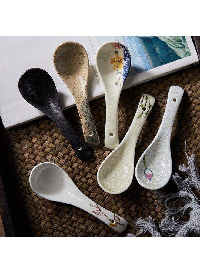 Daily Use Tableware - Spoons Ladles For Kitchen Dining-Color:Yipin Lotus Spoon  - Image 4
