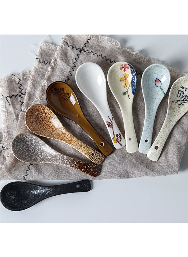 Daily Use Tableware - Spoons Ladles For Kitchen Dining-Color:Yipin Lotus Spoon  - Image 2