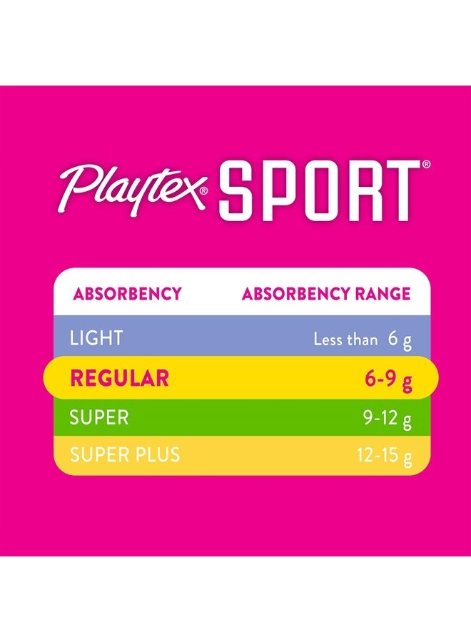 playtex Playtex Sport Tampons, Super Plus Absorbency, Fragrance-Free - 36ct - Image 5