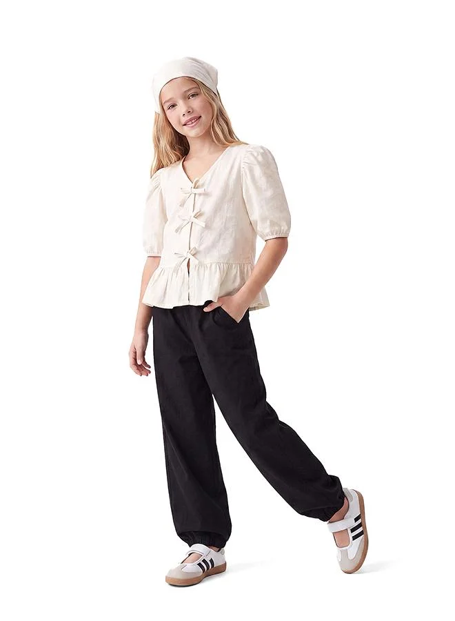 Koton  Balloon Fit Trousers for Women | Best Price UAE