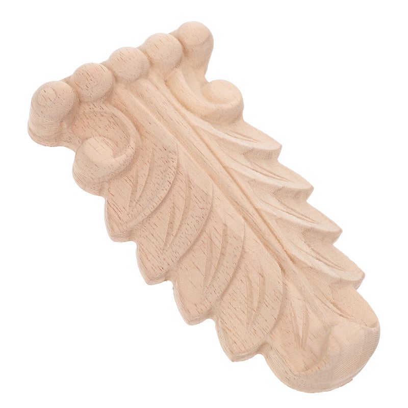2pcs Wood Carved Corbel Applique Decorative Corner Carving Decoration Carving Corbel Wall Decoration European Style Corbel For Home Hotel - Image 3