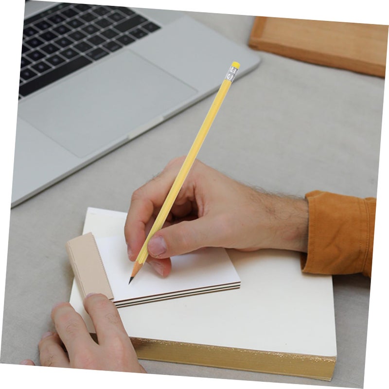 50 Handheld Pencils Macaron Design With Eraser For Writing Drawing - Image 4