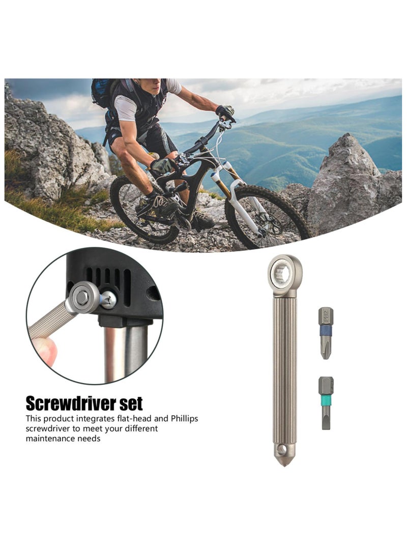 Zikra Compact Ratchet Screwdriver, Magnetic Ratchet Screwdriver, Multipurpose Pocket-sized Ratchet Screwdriver, Performance, Easy Access & Carry, Compact Design, Safety, Premium Screwdriver - Image 4