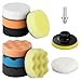 WORKPRO 3 Inch Drill Buffing Pad Kit 11 Pcs Car Foam Polishing Pads Set Drill Buffer Polisher Attachment Buffing Kit for Car Polishing Waxing Sealing Glaze - Image 2
